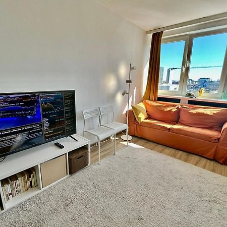 Super Apartament Brown 2X Metro Nowy Wifi Netflix Spotify Panorama Miasta Warszawa Eksteriør bilde