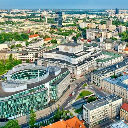 Super Apartament Brown 2X Metro Nowy Wifi Netflix Spotify Panorama Miasta Warszawa Eksteriør bilde