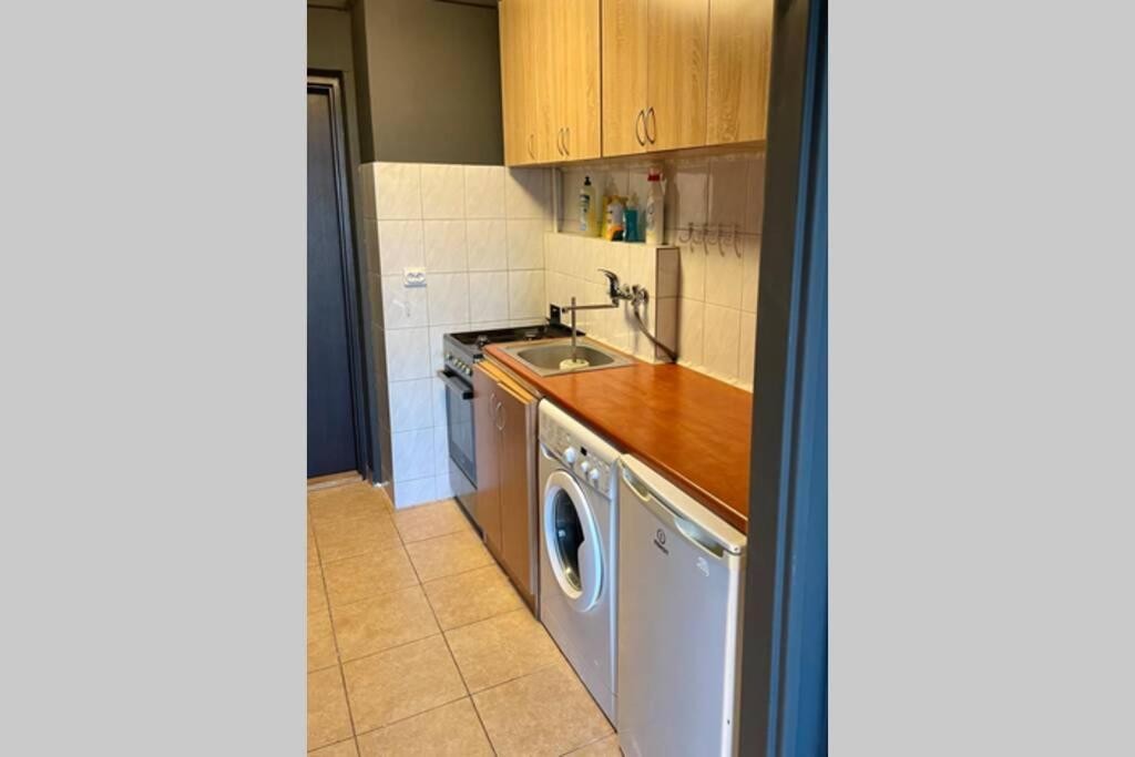 Super Apartament Brown 2X Metro Nowy Wifi Netflix Spotify Panorama Miasta Warszawa Eksteriør bilde