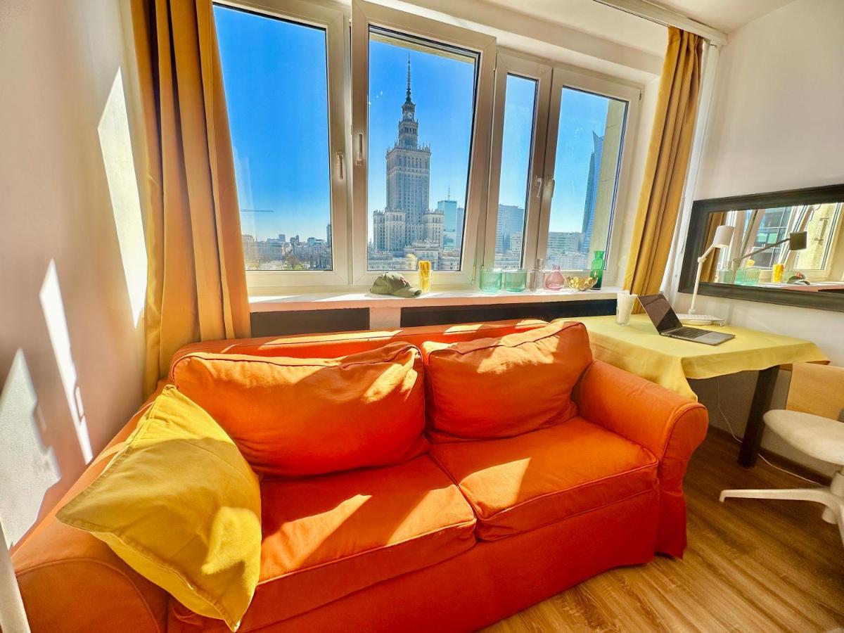 Super Apartament Brown 2X Metro Nowy Wifi Netflix Spotify Panorama Miasta Warszawa Eksteriør bilde