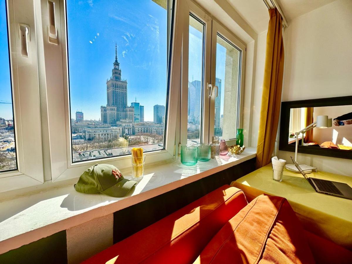 Super Apartament Brown 2X Metro Nowy Wifi Netflix Spotify Panorama Miasta Warszawa Eksteriør bilde
