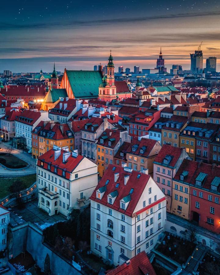 Super Apartament Brown 2X Metro Nowy Wifi Netflix Spotify Panorama Miasta Warszawa Eksteriør bilde